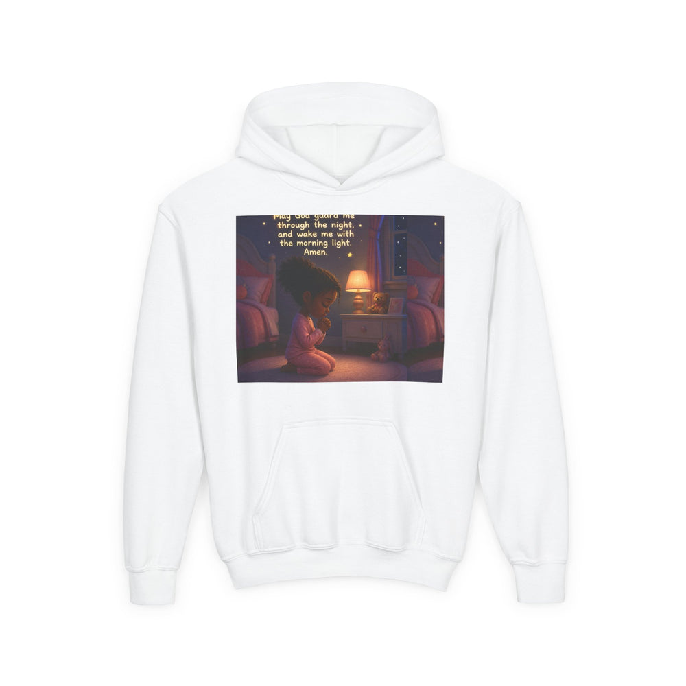 Youth Hoodie - 'Jesus Is Lord' Faith Graphic Sweatshirt for Kids