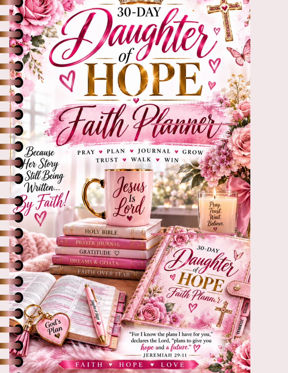 Daughter of Hope 30-Day Faith Planner
